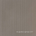 Azulejo de piso de porcelana rústico de patrón de línea marrón